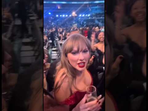 she’s so drunk 😭 #drunk #taylorswift #swifties #grammys #2025 #taylornation #taylorsversion