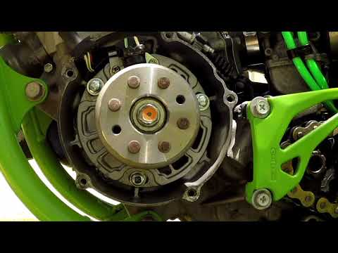 (PART4) kx125 advance ignition timing for instant gains, easy task!!