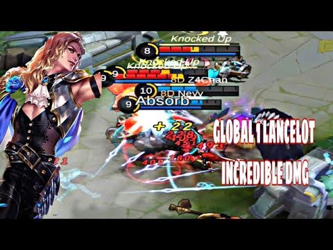 Mobil Legends Global 1 Lancelot  Dancing With Minions