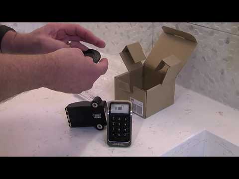 Screen capture of Master Lock 3681 Electronic Built-In Locker Lock Installation