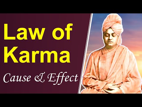 Swami Vivekananda on Law of Cause and Effect (Law of Karma)