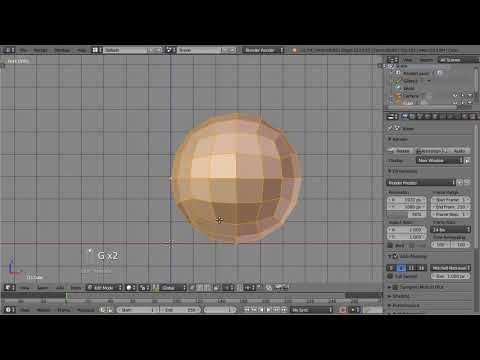 Blender, align mesh to grid (not a tutorial)