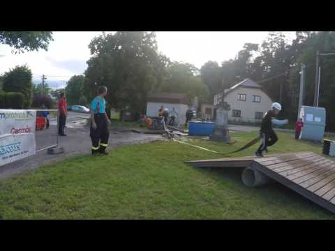 SDH Bechov děti útok 3 - Dobšín-Kamenice 18.6.2016