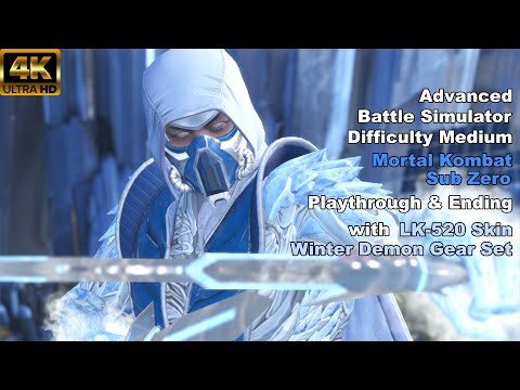 Injustice 2 LE Sub Zero LK 520 Winter Demon Advanced BS (Medium)