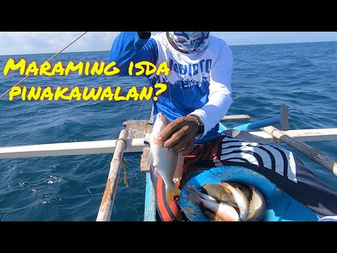vlog275-Handline Fishing Maraming isda Pinakawalan | catch & cook Part 1