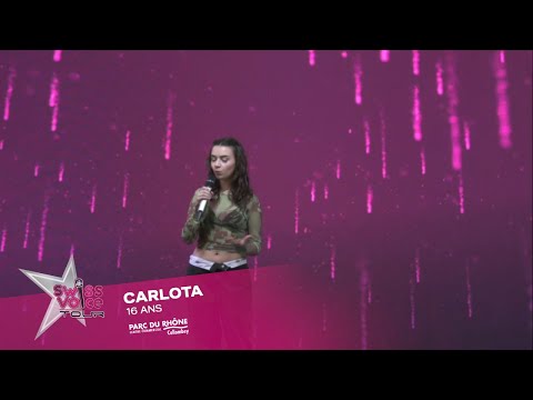 Carlota 16 ans - Swiss Voice Tour 2022, Parc du Rhône Collombey