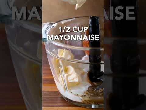 HOMEMADE CAESAR SALAD DRESSING | The healthy secret is Greek yogurt!