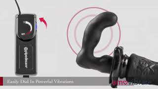 Strapon Donna Strapless con Buttplug vibrante