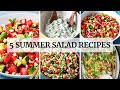 5 Mediterranean Summer Salad Recipes Mediterranean Diet Recipes