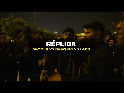 SUMMER vs JUAN vs PAKO - OCTAVOS FECHA TRAP - COLECTIVO SANCHEZ CERRO