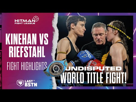 UNDISPUTED WORLD TITLE FIGHT! Niamh Kinehan vs Kero Riefstahl  |  Hitman Fight League