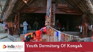 Morung of the Konyak tribe in Nagaland 