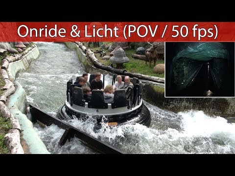 Movie Park Germany - Excalibur – Secrets of the Dark Forest - Onride (Camcorder & Light POV)