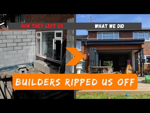 Ripped off by cowboy builders - recovering after over £20,000 taken