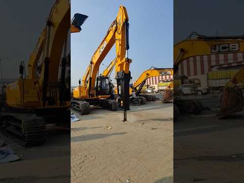 JCB Excavator 215 LC || With Rock Breaker Attachment || #excavator #jcb #patliputragroup