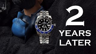 2 Years With The Rolex Batgirl/Batman GMT Master 2 - Long Term Review