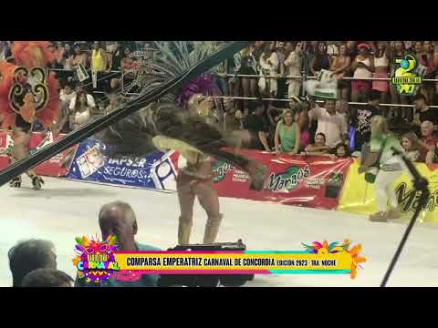 Carnaval de Concordia 2023, Comparsa Emperatriz - Primer Desfile - Radio Zona Carnaval 21-01-2023