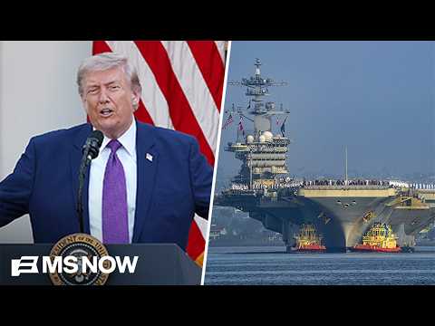 Trump talks marble floors while sailors pay the price for his Iran war