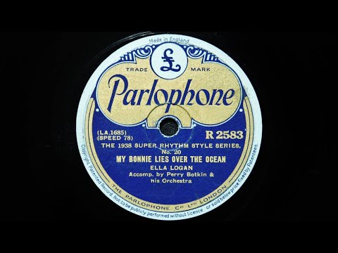 Ella Logan - My Bonnie Lies Over the Ocean (1938)