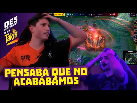 PENSABA QUE NO ACABÁBAMOS - FNATIC TQ VS FINETWORK KOI - DESMUTEADOS BY TAKIS - J7 - SUPERLIGA 2022