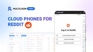 Run multiple Reddit accounts with cloud phones in Multilogin