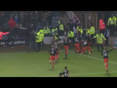Peterborough 0-1 Blades - match action