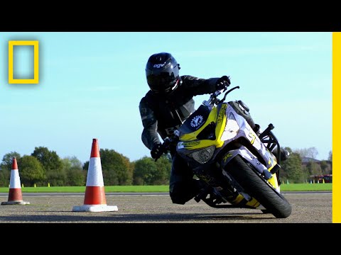 バイクのコーナリングの科学｜ナショナルジオグラフィックがバイクのコーナリングを科学した無料動画