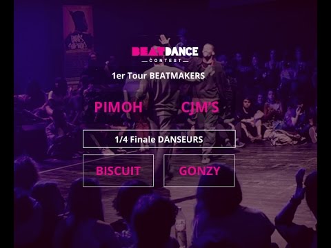 Beatdance Contest 2016 - 1/4 final Battle - (Biscuit vs Gonzy - Pimoh vs CJM's )