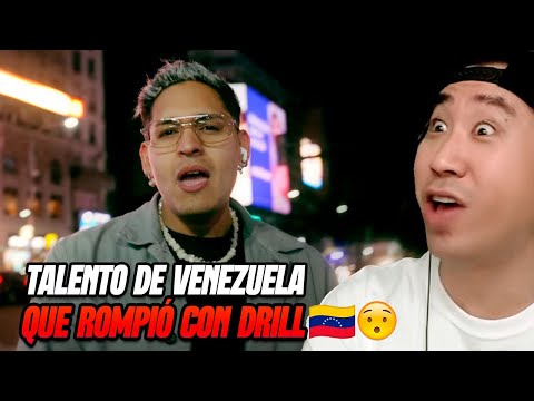TALENTO DE VENEZUELA QUE ROMPIÓ CON DRILL 🇻🇪😮 Coreano Loco reacciona a Gustavo Bk