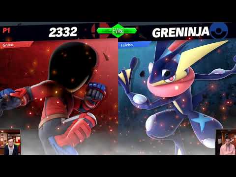 EVAC 18/10/19 - SSBU - Kanga | Ghost (Mii Brawler) vs DF | Taicho (Greninja) - Losers Finals