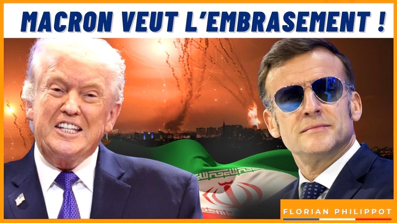 France vs Iran : Macron nous jette dans la guerre !