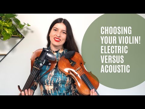 Choosing Your Violin! Electric vs Acoustic | Violin With Barbara