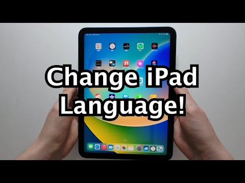 How to Change Language on iPad 10th Gen (Or Any iPad)
