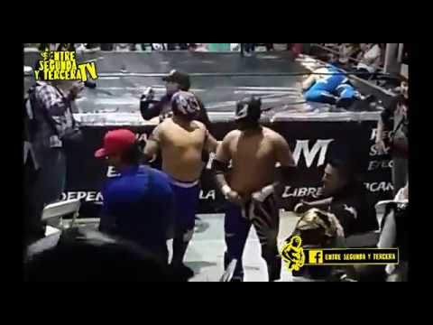 Aeroboy y Draztik Boy Vs Fulgor 1 y Fulgor 2 Vs Shere Khan y Memo Romero / IAW CAR The Crash