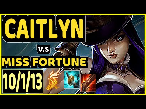 JUZINHO (CAITLYN) vs MISS FORTUNE - 10/1/13 KDA BOTTOM ADC GAMEPLAY - BR Ranked MASTER