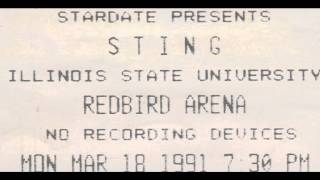 STING - Jeremiah Blues part.1 (Normal, IL 18-03-1991 "Redbird Arena" USA)