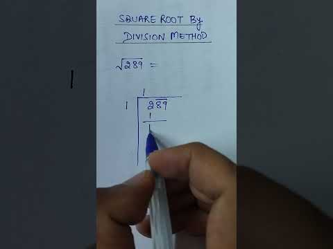 Square Root by Division Method