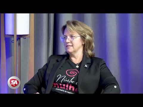 Coordenadora do Núcleo da Mulher Empresária concede entrevista e fala de evento especial para as mulheres nesta quarta-feira (26)