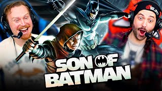 SON OF BATMAN (2014) MOVIE REACTION! First Time Watching! DC Animated by The Reel Rejects