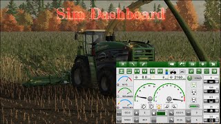 LS22 Sim Dashboard #15 Krone Feldhäcksler Terminal
