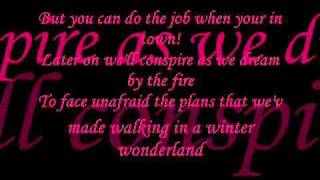 Selena Gomez~lyrics~Walking In a Winter Wonderland