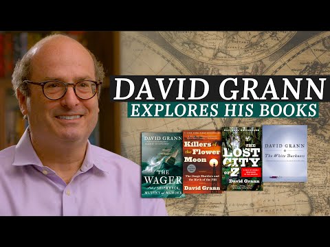 Author David Grann breaks down his most popular books — THE WAGER, KILLERS OF THE FLOWER MOON