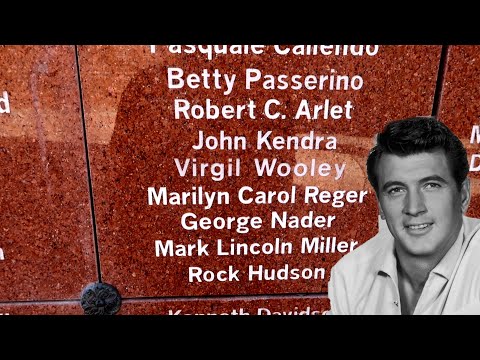 Graves of ROCK HUDSON, Papa John Phillips, & Buddy Rogers