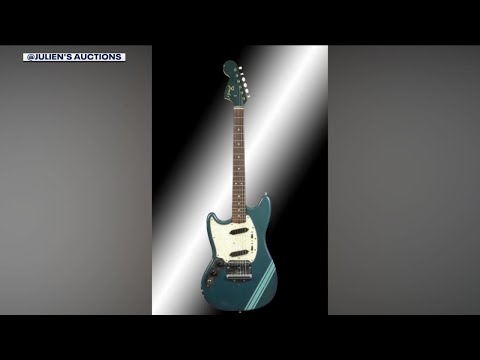 Kurt Cobain's "Smell Like Teen Spirit" guitar sells for $4.5M