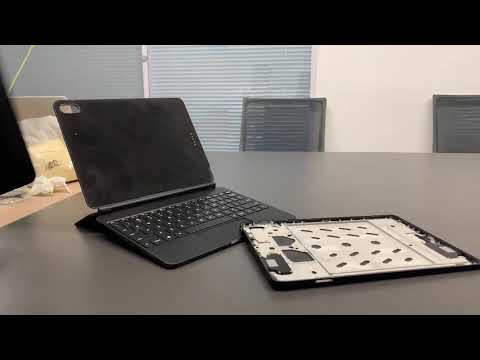 JingPad Keyboard demo from the factory (It's NOT the final product!)