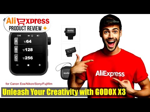 Boost Your Photography Game with GODOX X3 2.4G Wireless Flash Trigger! Must-Have for Canon