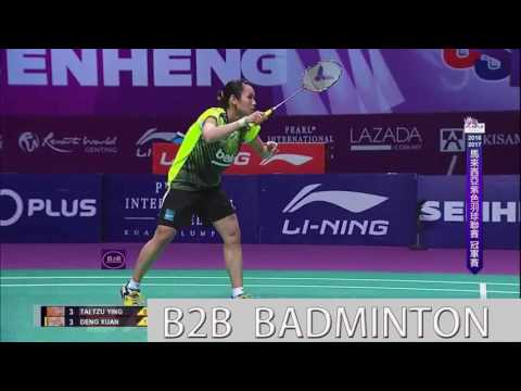 Badminton 2017 Purple League Tai Tzu Ying vs Deng Xuan   FINAL