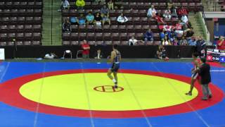 2014 Junior Pan-American Championships: 84 kg Enrique Ortiz (ECU) vs. Ricky Robertson (USA)