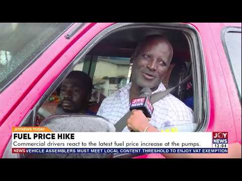 Fuel Price Hike: Commercial drivers react to the latest fuel price increase at the pumps | JN Today