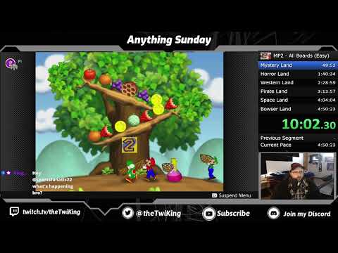 Mario Party 2 All Boards Speedrun (Easy Difficulty; Switch Version)